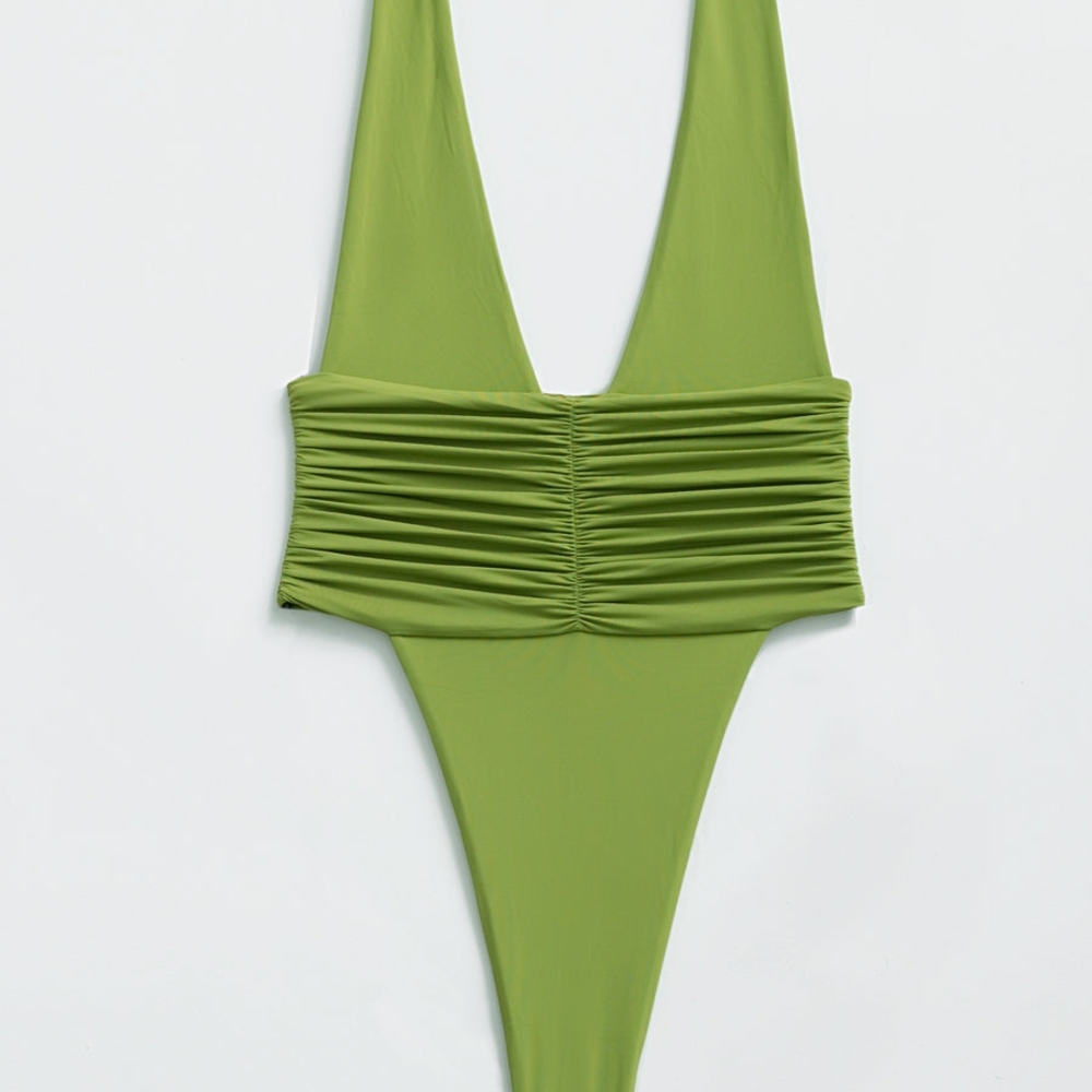 Riot Swim Matcha Echo One Piece Swimsuit